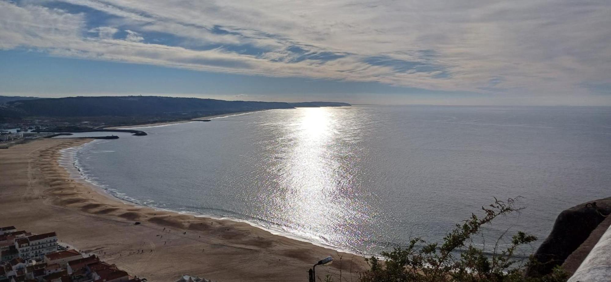 Elegant Sea View Apartment Nazaré Eksteriør bilde