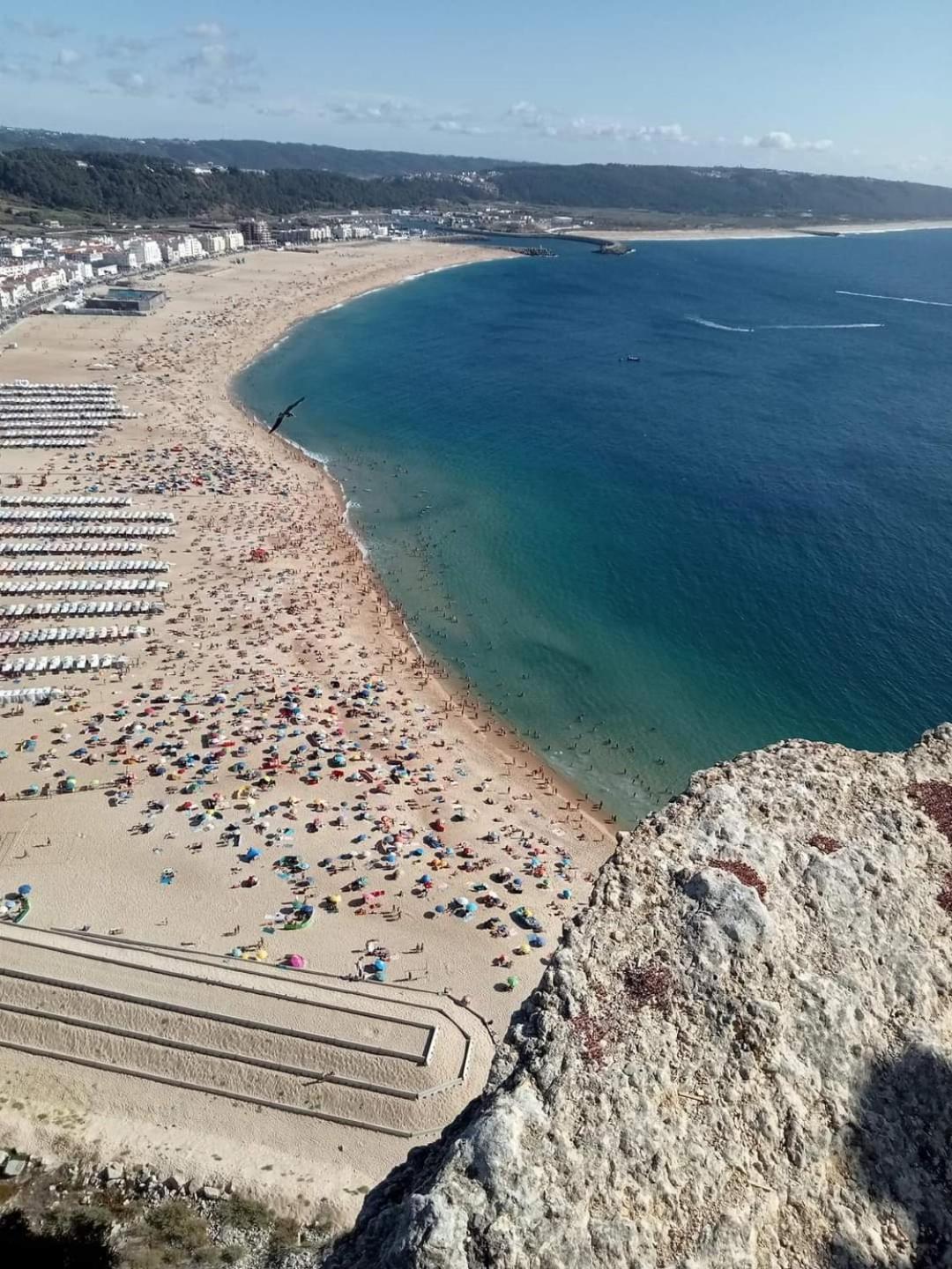 Elegant Sea View Apartment Nazaré Eksteriør bilde